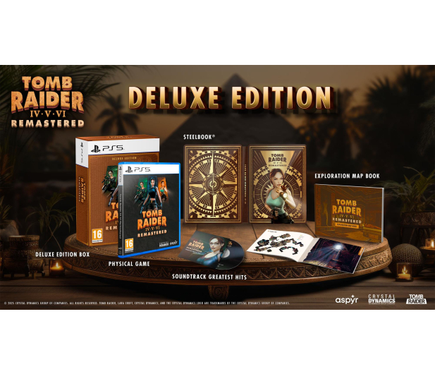 PlayStation Tomb Raider IV-VI Remastered Starring Lara Croft: Deluxe Edi - 1338666 - zdjęcie 2